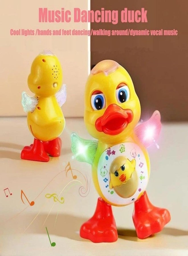 Manos Duck Toy fuiger with Light and Movable Toy for Kids Pack of 1 - Image 2